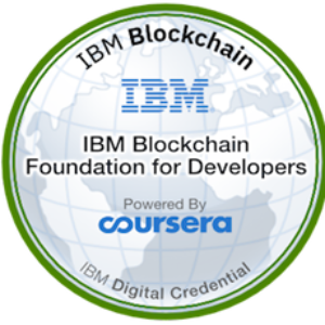 IBM Blockchain Foundation for Developers badge